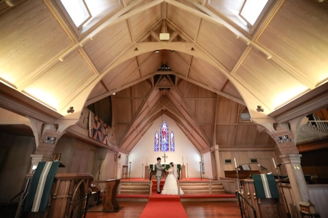 セントクレメンツ教会挙式＆ビーチフォトプラン