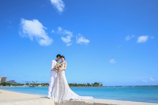 ハワイのウェディングフォトで大切な人との特別な一日を
