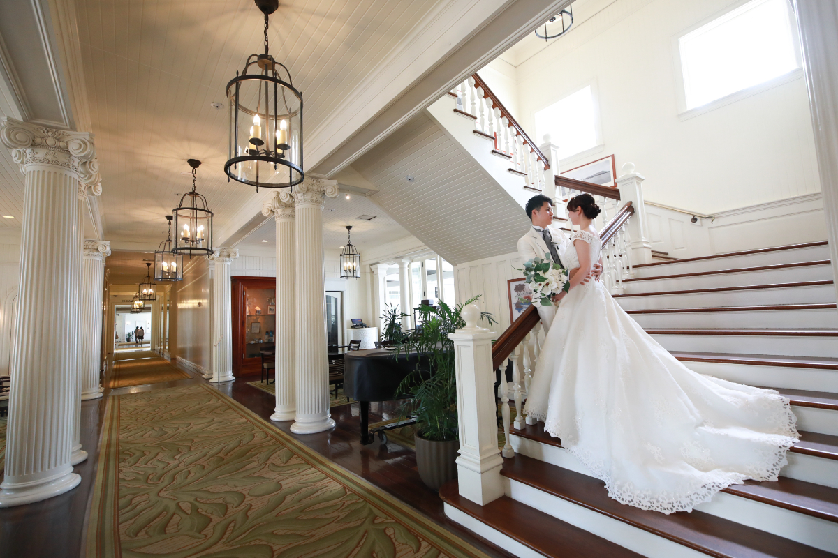 ウェディングドレス　ハワイ　梨花　前撮り ハワイのウェディングフォトで使用するドレス選びは何を意識すればいい