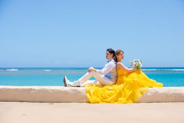 【スペシャルコース】ビーチ＋セントラルユニオン大聖堂フォトプラン様のお写真